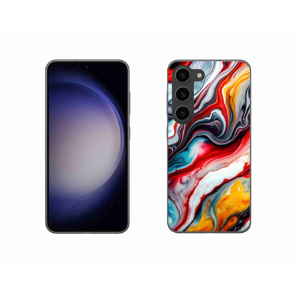 Zselés borítás mmCase Samsung Galaxy S23 5G - absztrakt motívum 35