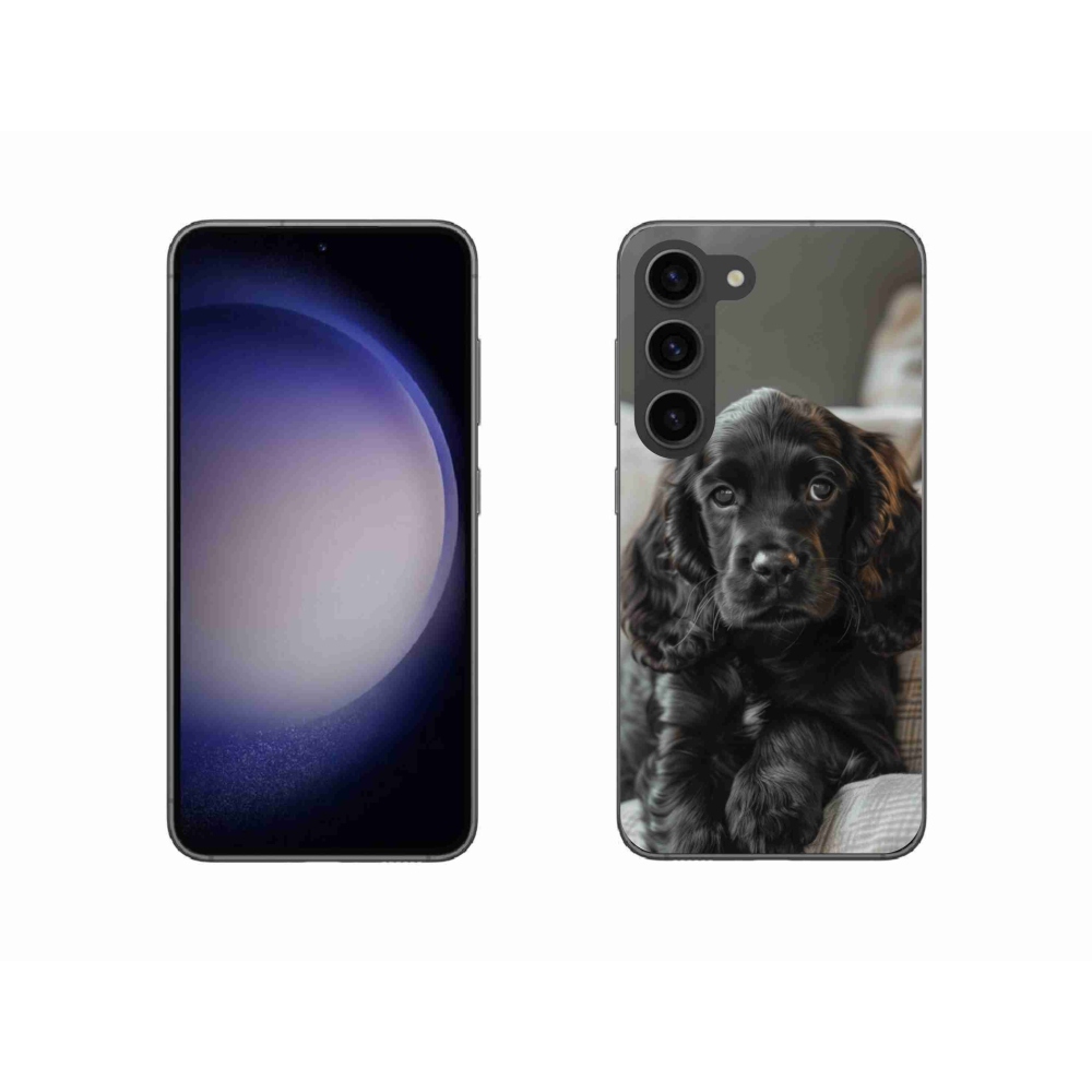 Gél borítás mmCase Samsung Galaxy S23 5G - angol cocker spánielhez