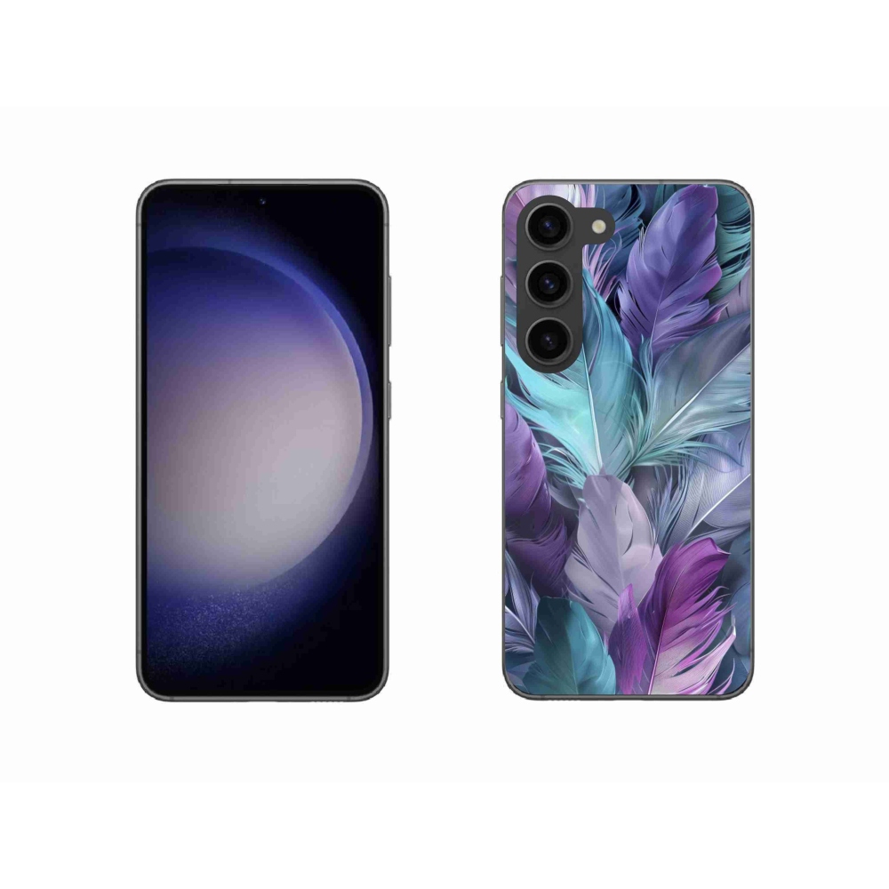 Zselés borítás mmCase Samsung Galaxy S23 5G - színes toll 2