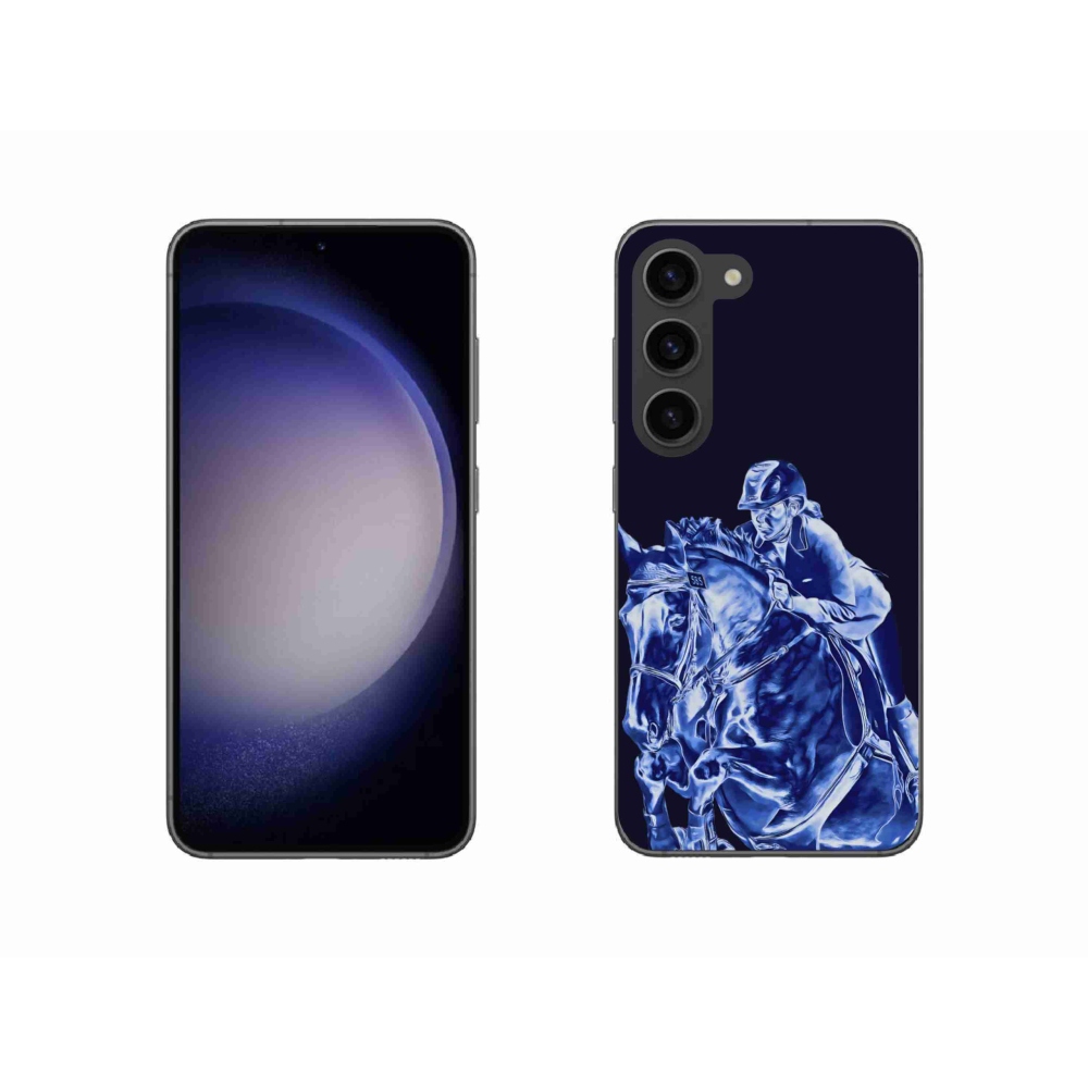 Gél borítás mmCase Samsung Galaxy S23 5G - versenylóhoz