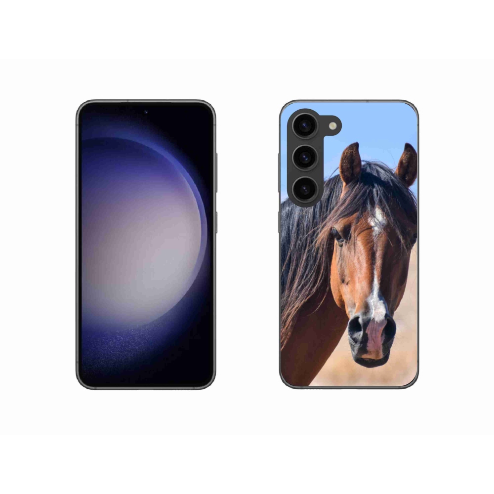 Gél borítás mmCase Samsung Galaxy S23 5G - nyugodt ló - Samsung Galaxy S23 5G - nyugodt ló