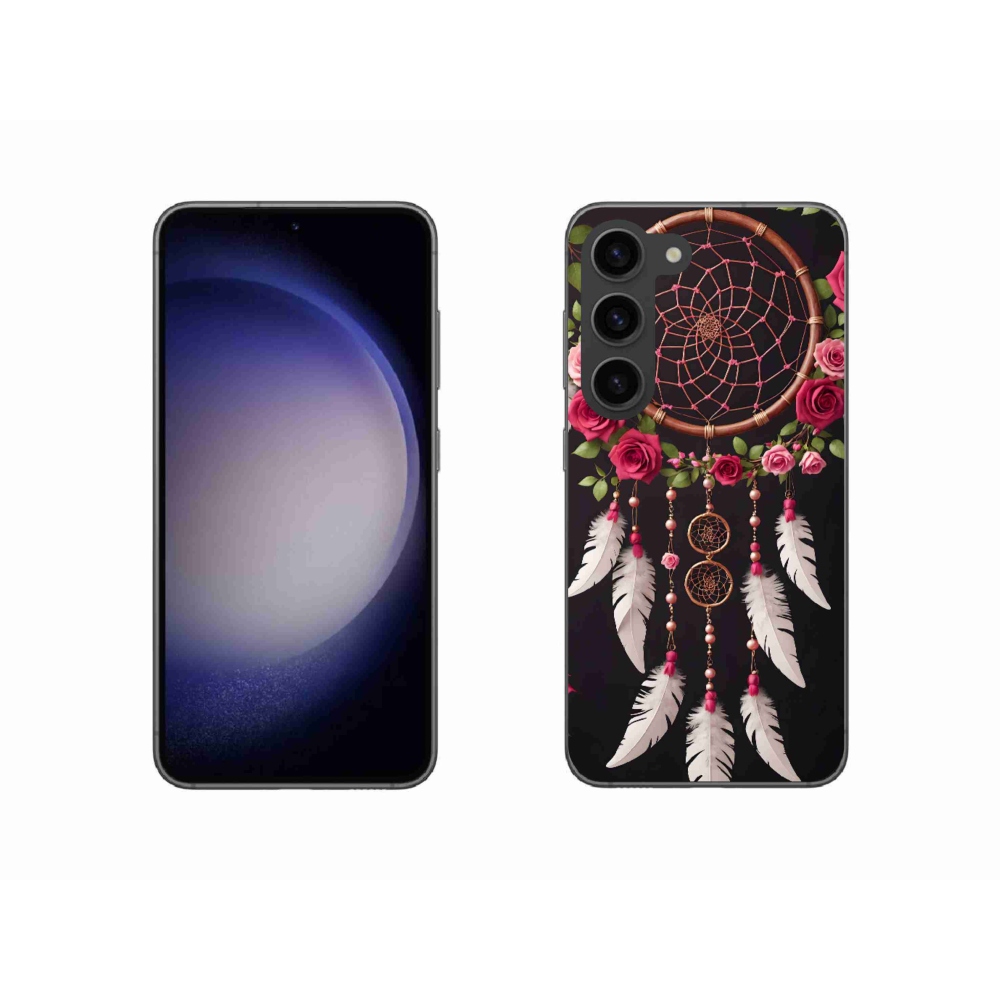 Gél borító mmCase Samsung Galaxy S23 5G - álomfogó rózsákkal mmCase Samsung Galaxy S23 5G-hez