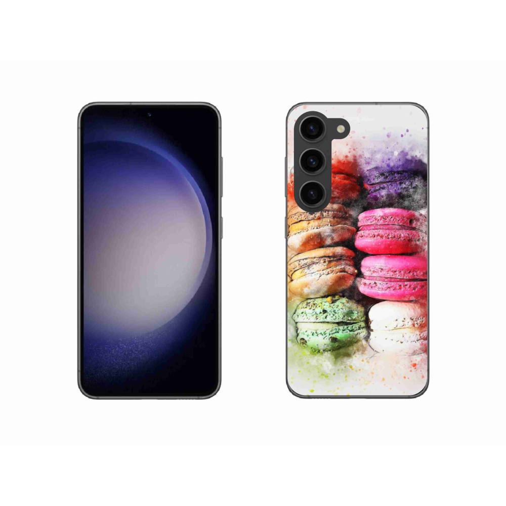 Zselés borítás mmCase Samsung Galaxy S23 5G - makaróni