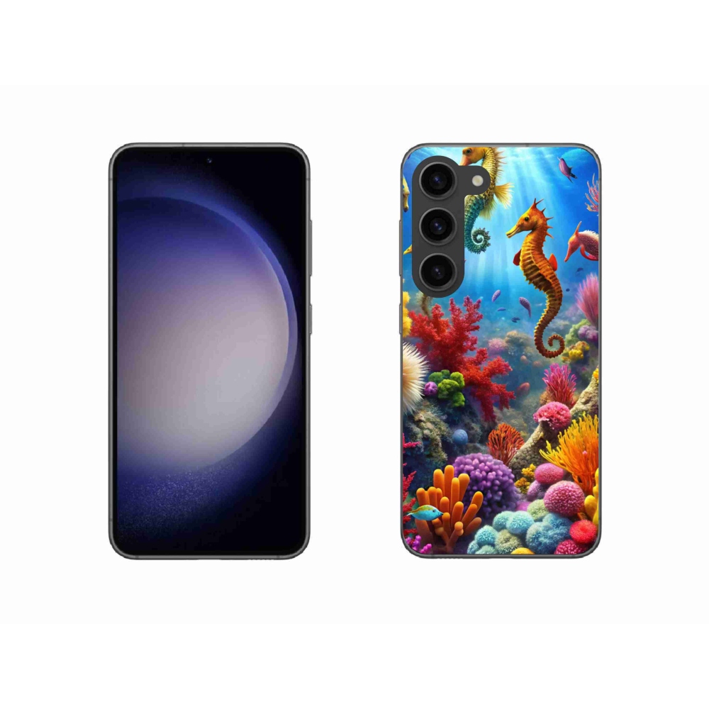 Zselés borítás mmCase Samsung Galaxy S23 5G - Sea World 3