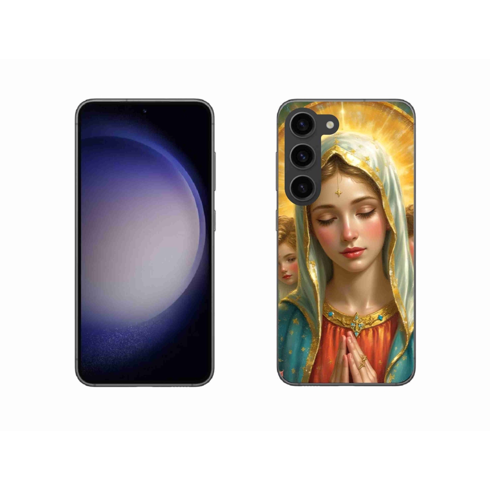 Gél borító mmCase Samsung Galaxy S23 5G - vallási motívum 3