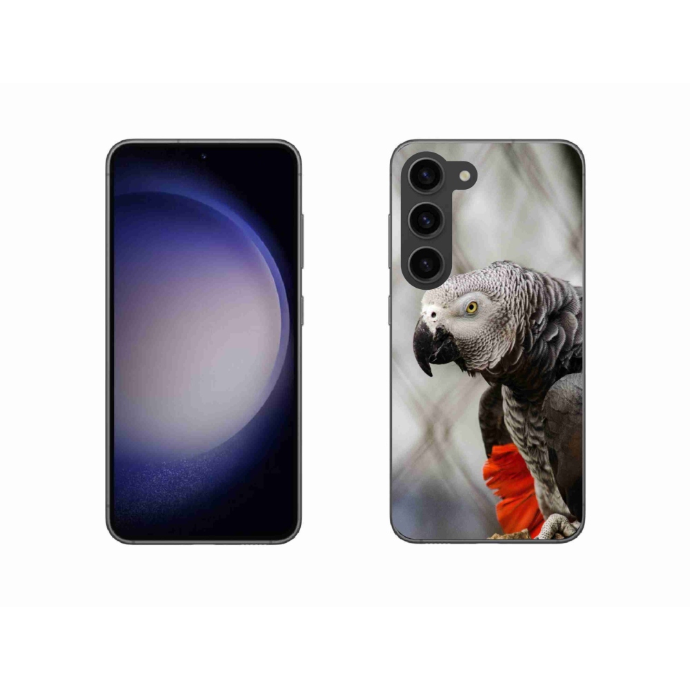Zselés borítás mmCase Samsung Galaxy S23 5G - papagáj jacco 3
