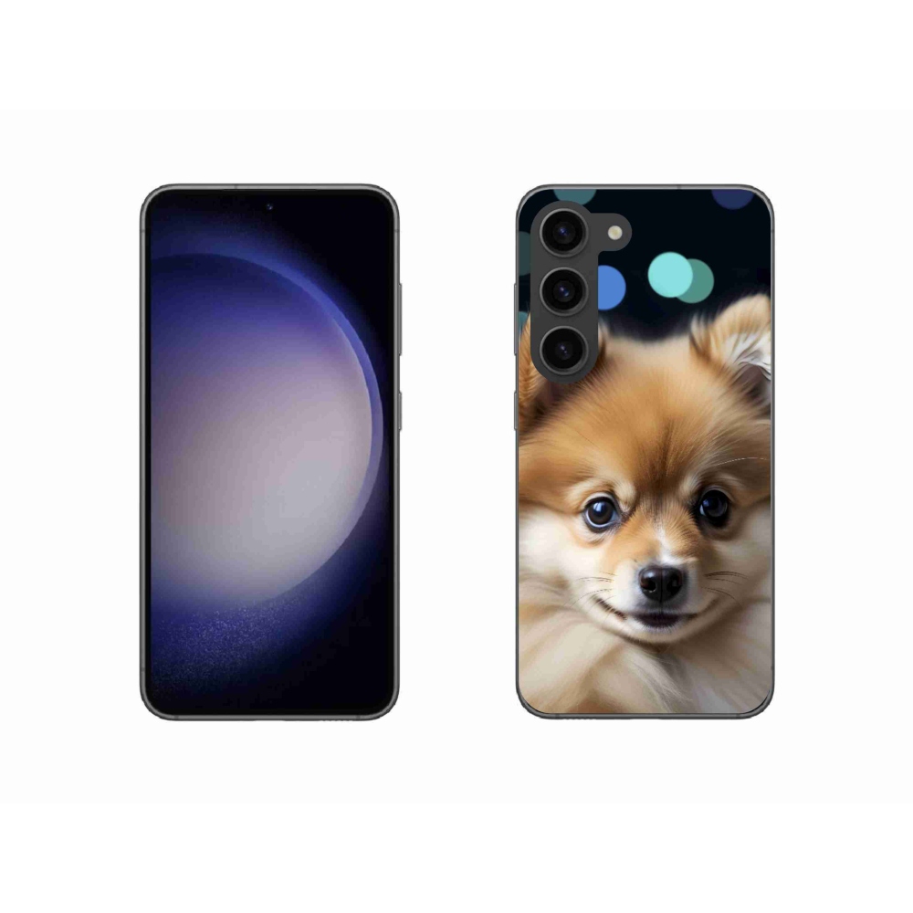 Gél borító mmCase Samsung Galaxy S23 5G - aranyos pomerániai