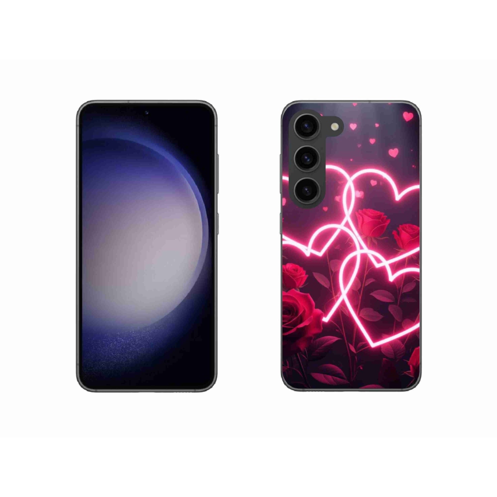 Gél borító mmCase Samsung Galaxy S23 5G - a szerelem szíve - Samsung Galaxy S23 5G számára