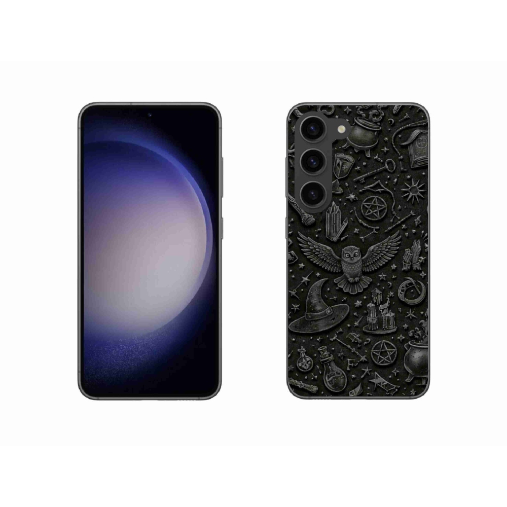 Gél borítás mmCase Samsung Galaxy S23 5G - sötét varázslatos világhoz