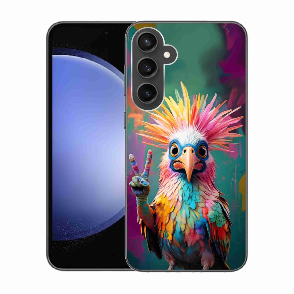 Zselés borítás mmCase Samsung Galaxy S23 FE - színes lázadó