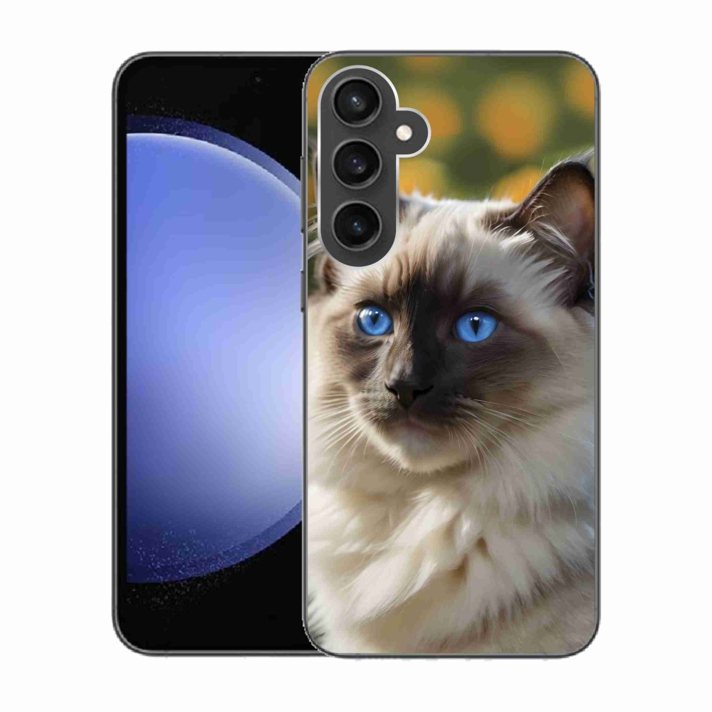 Gél védőhuzat mmCase Samsung Galaxy S23 FE készülékhez - fehér rongybaba