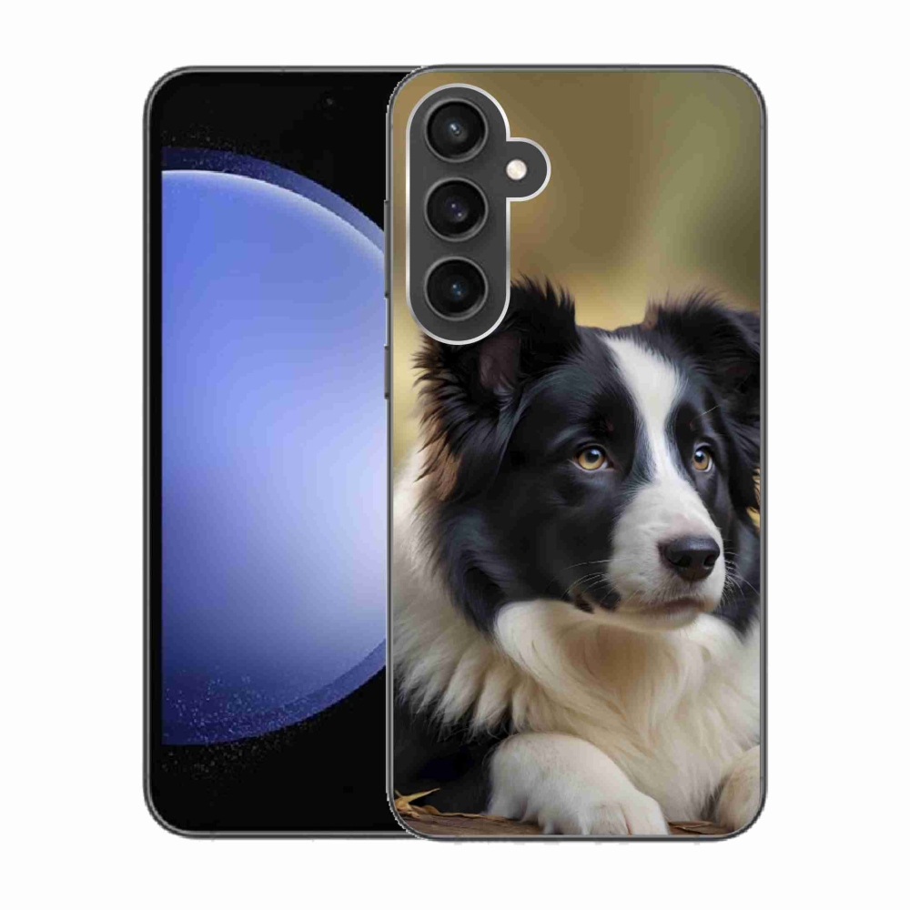 Gél borítás mmCase Samsung Galaxy S23 FE - border colie 2