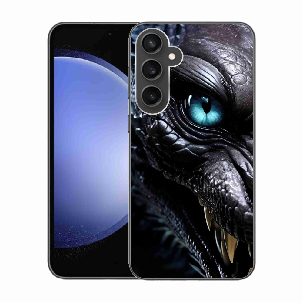 Gél borítás mmCase Samsung Galaxy S23 FE készülékhez - sárkány nézet