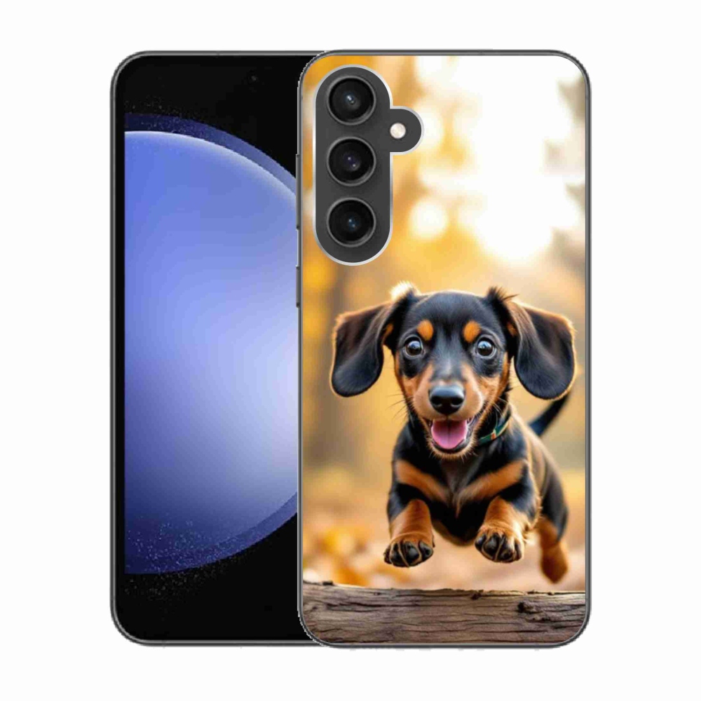 Zselés borítás mmCase Samsung Galaxy S23 FE - tacskó 2