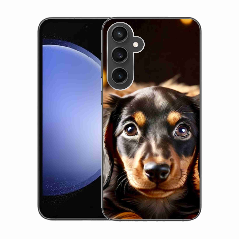 Zselés borítás mmCase Samsung Galaxy S23 FE - tacskóhoz