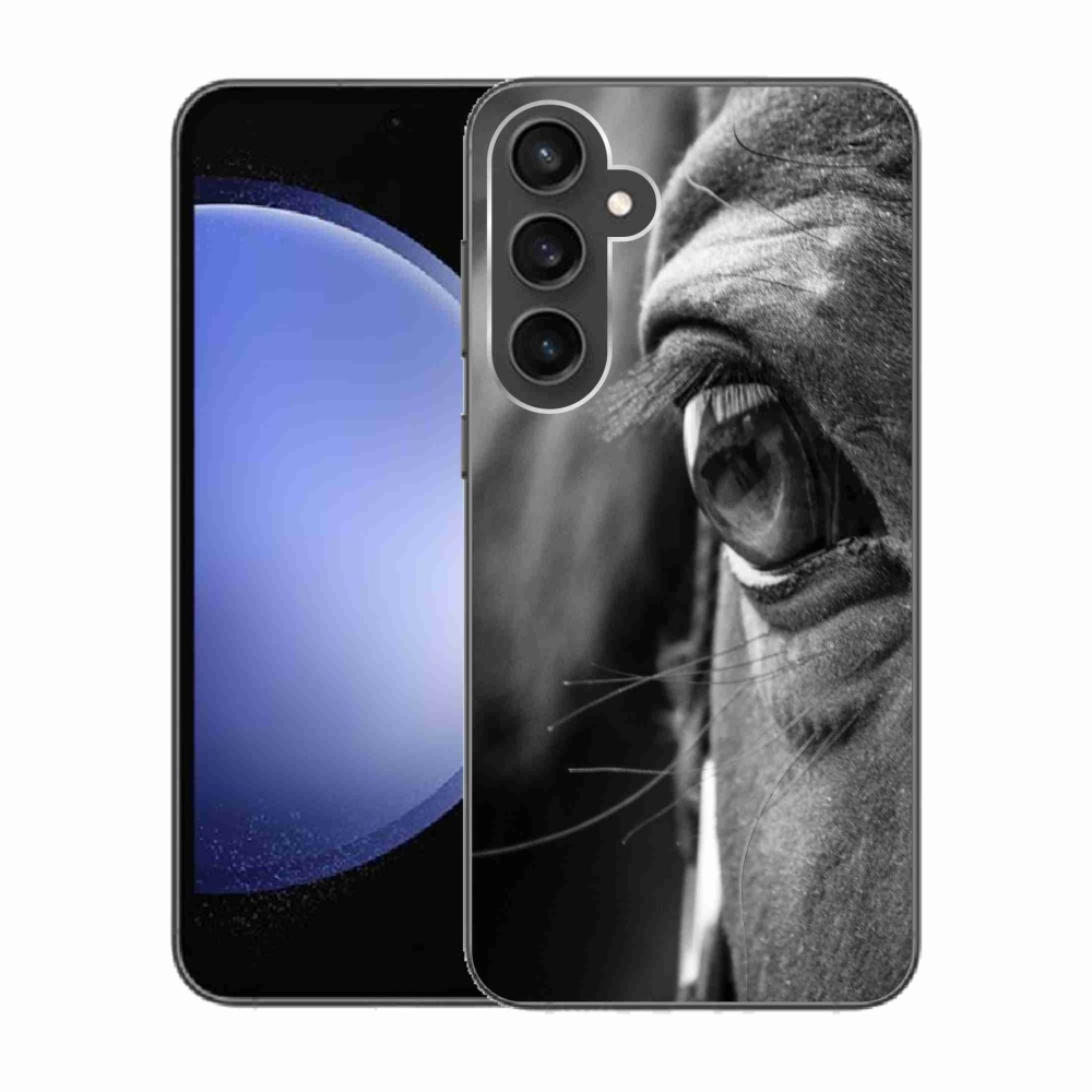 Zselés borítás mmCase Samsung Galaxy S23 FE - ló nézet