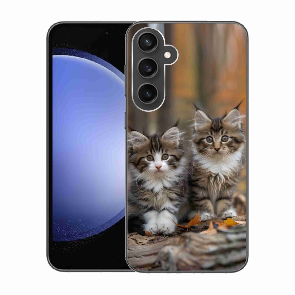 Gél védőburkolat mmCase Samsung Galaxy S23 FE - cat duo 3