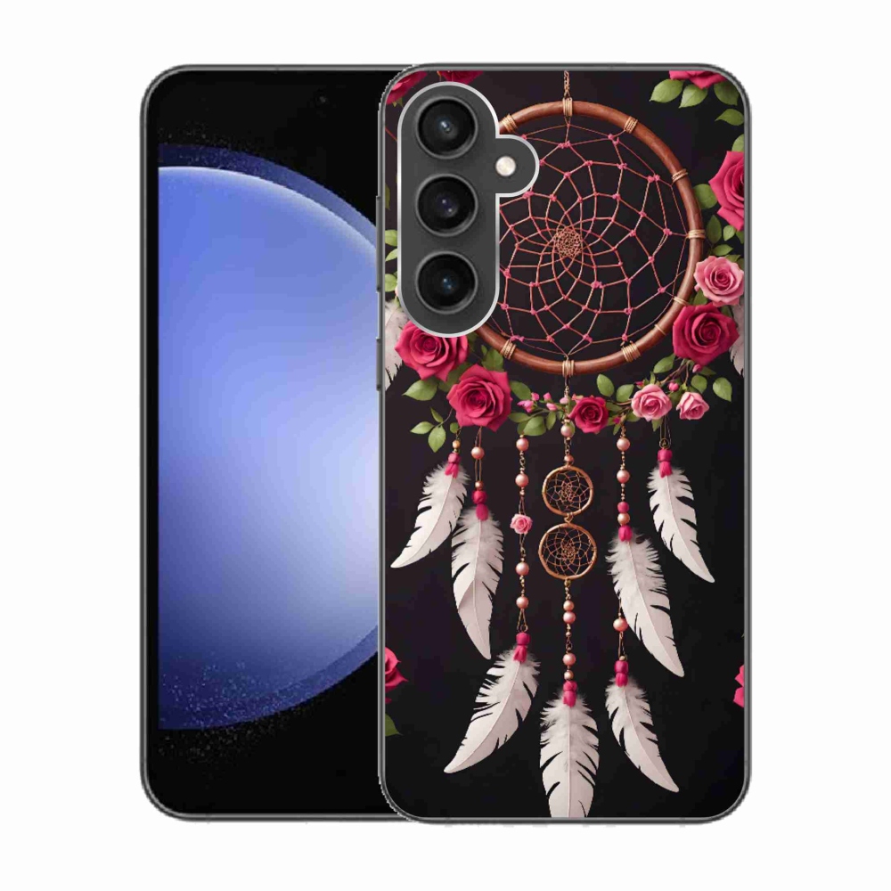 Gél borítás mmCase Samsung Galaxy S23 FE készülékhez - álomfogó rózsákkal