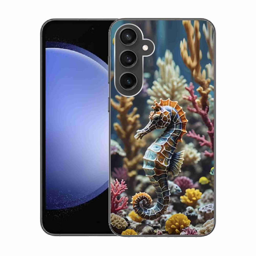 Zselés borítás mmCase Samsung Galaxy S23 FE készülékhez - csikóhal 2