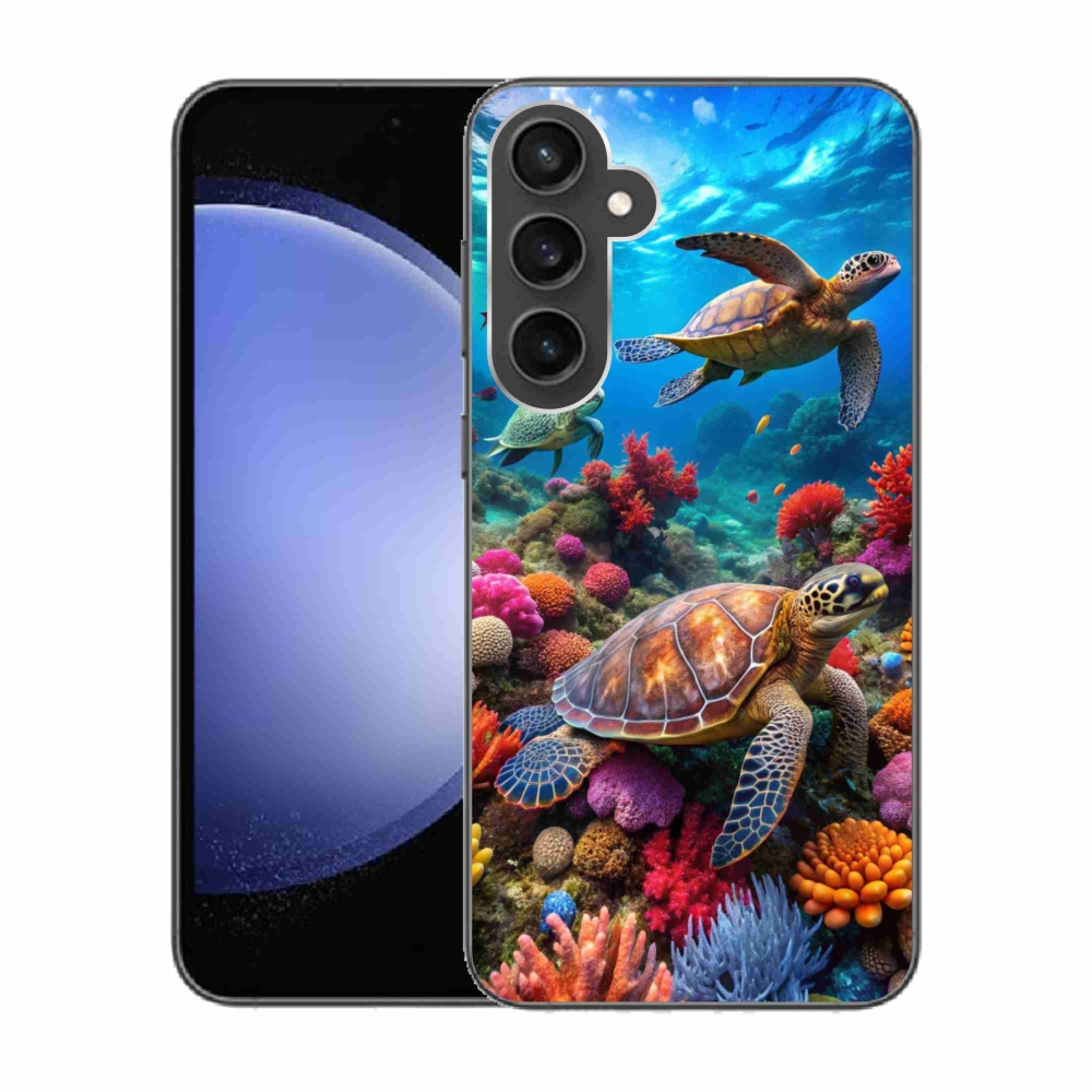 Gél védőhuzat mmCase Samsung Galaxy S23 FE - Sea World 2