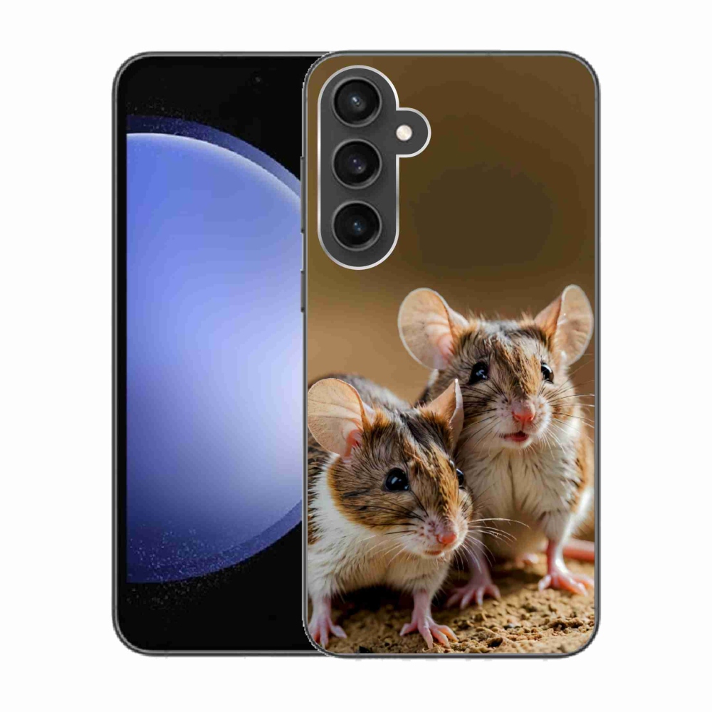 Zselés borítás mmCase Samsung Galaxy S23 FE - egér duóhoz