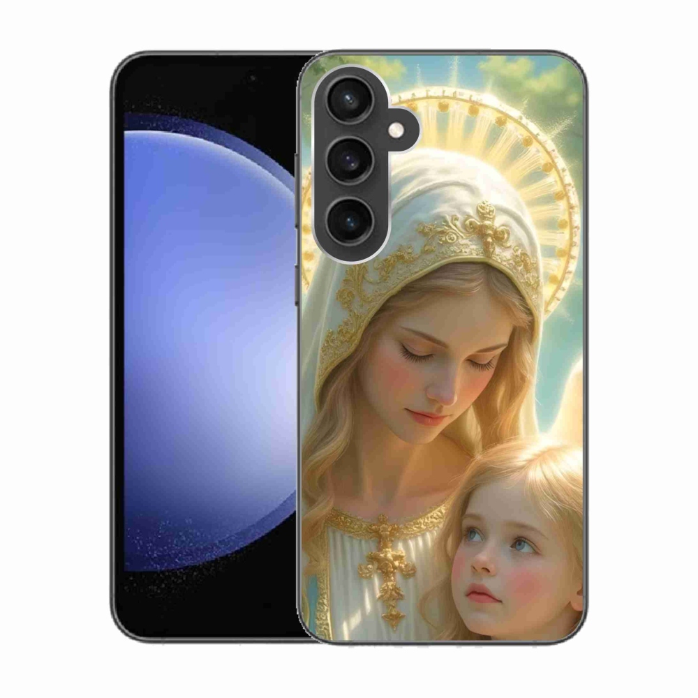 Gél borítás mmCase Samsung Galaxy S23 FE - vallási motívum 2