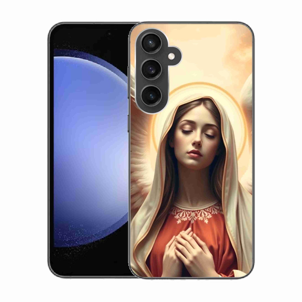 Zselés borítás mmCase Samsung Galaxy S23 FE készülékhez - vallási motívumok