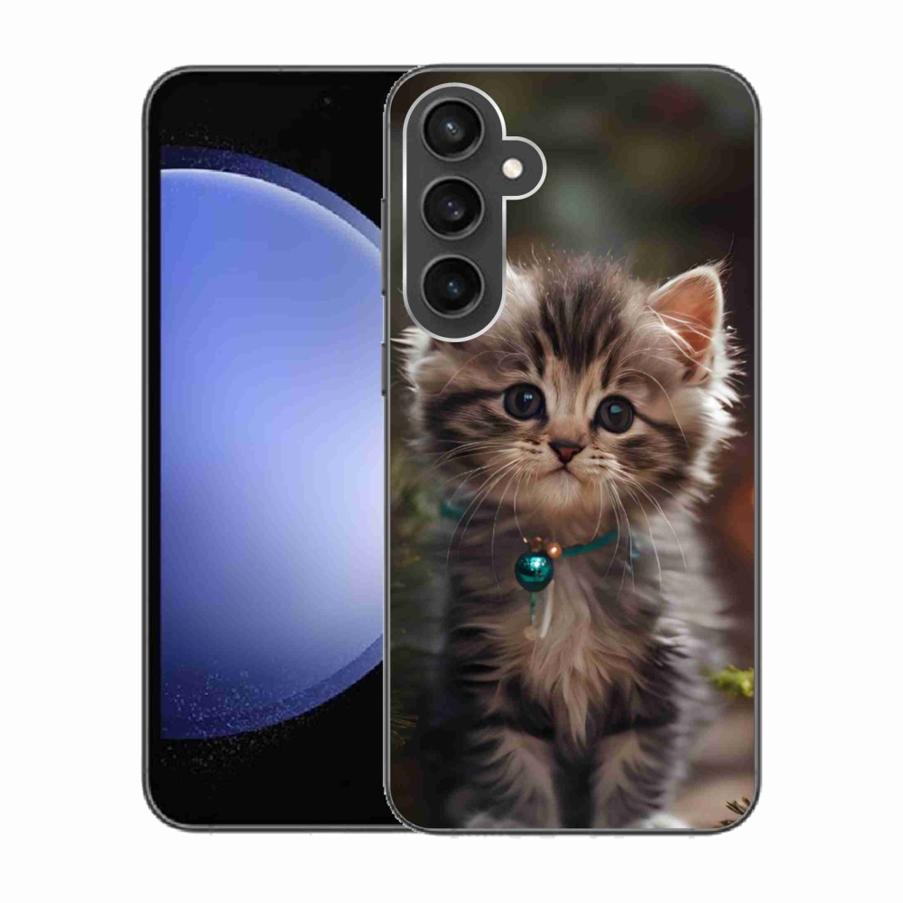 Gél borítás mmCase Samsung Galaxy S23 FE - aranyos cica 11