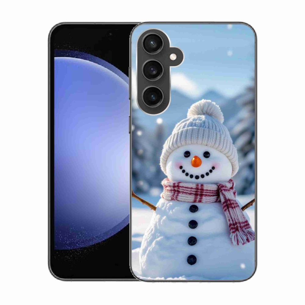 Gél borítás mmCase Samsung Galaxy S23 FE készülékhez - hóember 3