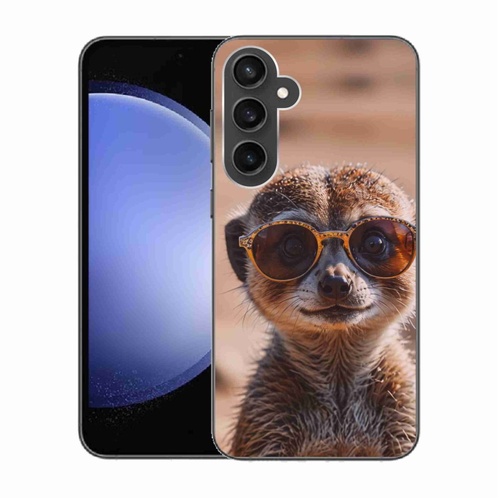 Gél borítás mmCase Samsung Galaxy S23 FE készülékhez - stílusos surikata