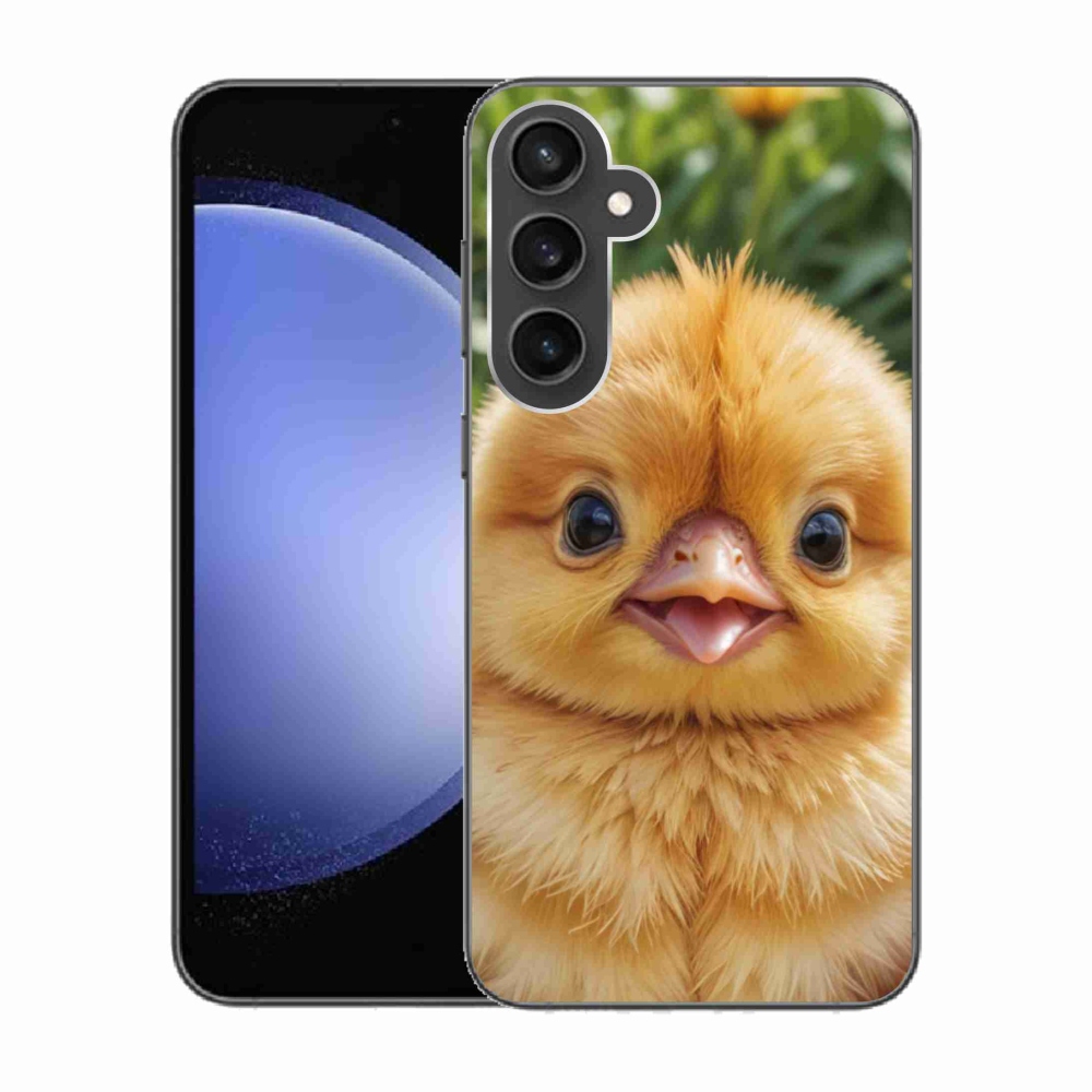 Gél borítás mmCase Samsung Galaxy S23 FE - boldog csaj