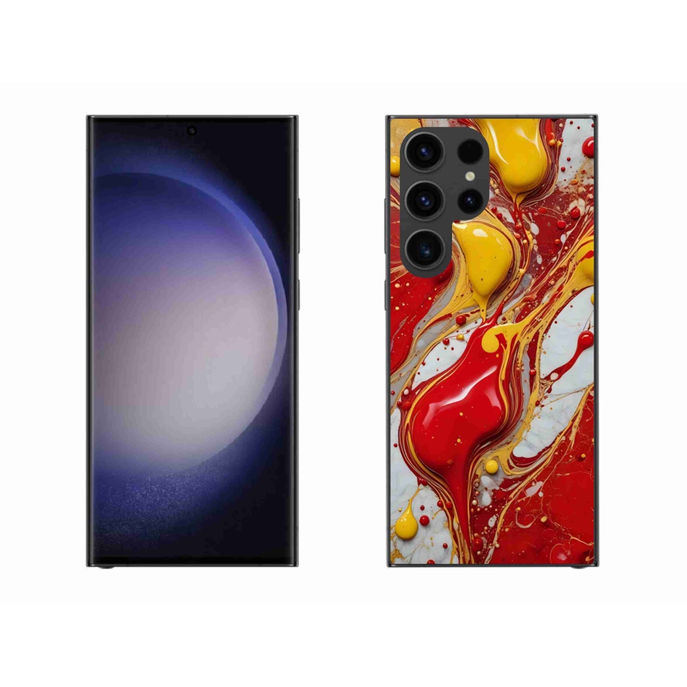 Gél borítás mmCase Samsung Galaxy S23 Ultra 5G - absztrakt motívum 42