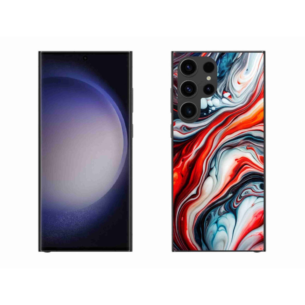 Zselés borítás mmCase Samsung Galaxy S23 Ultra 5G - absztrakt motívum 63