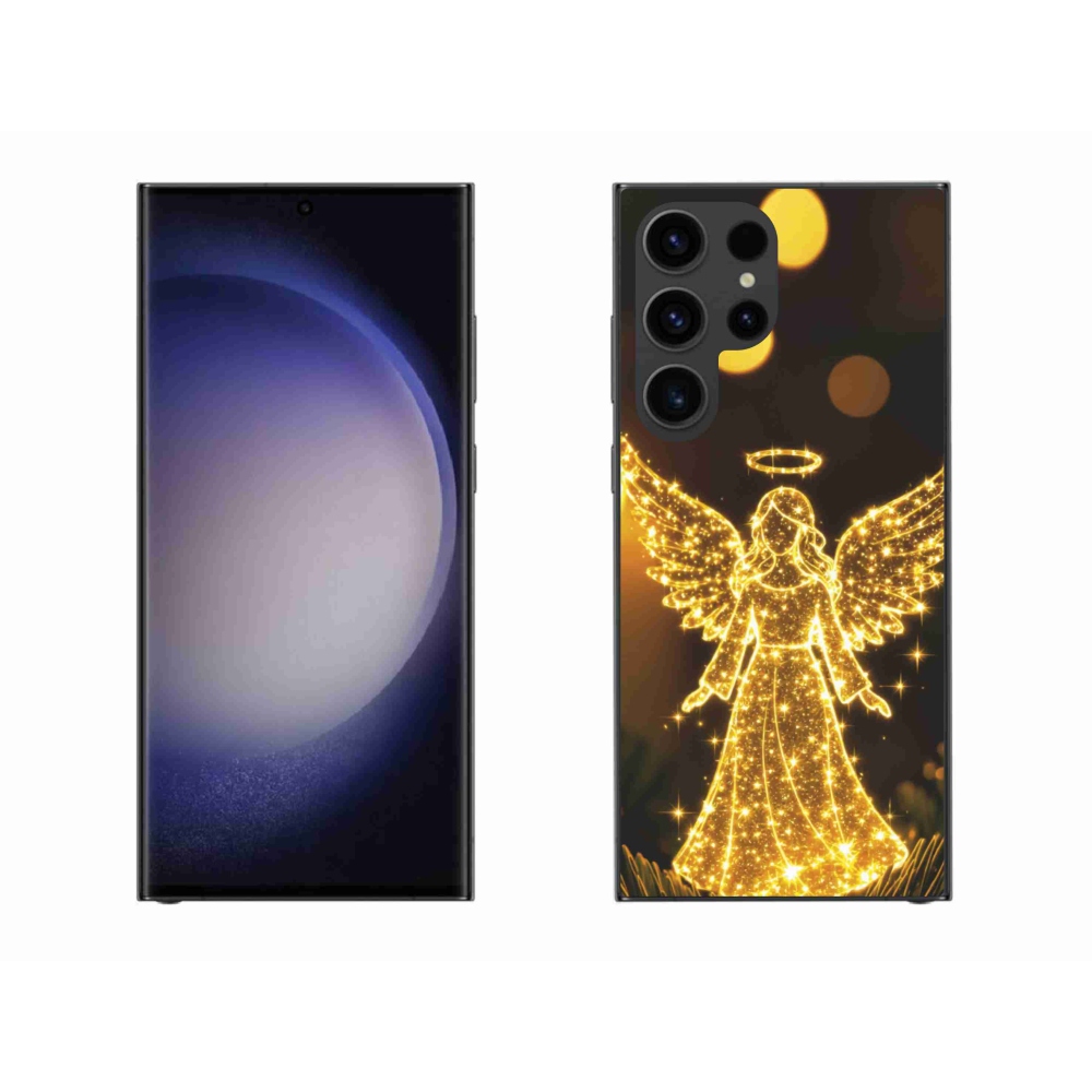 Gél védőhuzat mmCase Samsung Galaxy S23 Ultra 5G - angyal