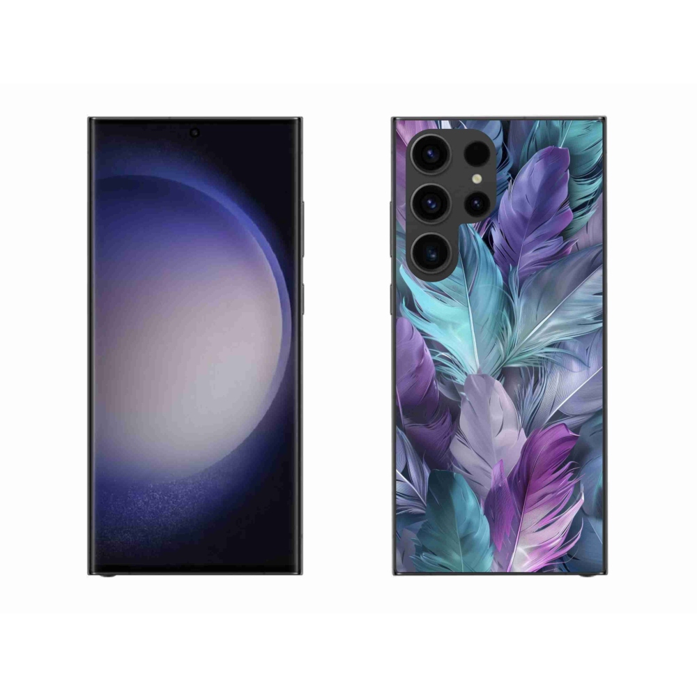 Gél védőhuzat mmCase Samsung Galaxy S23 Ultra 5G - színes toll 2