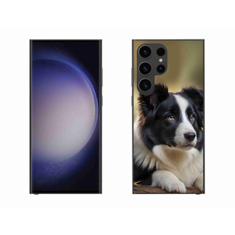 Gél borító mmCase Samsung Galaxy S23 Ultra 5G - border colie 2