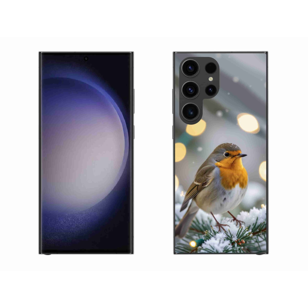 Gél védőhuzat mmCase Samsung Galaxy S23 Ultra 5G - téli pír