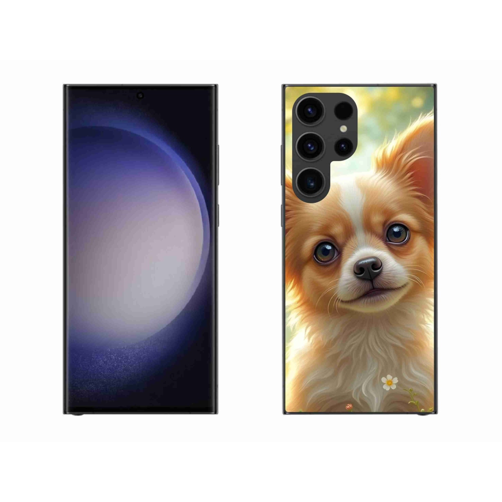 Gél borítás mmCase Samsung Galaxy S23 Ultra 5G - chihuahua 5