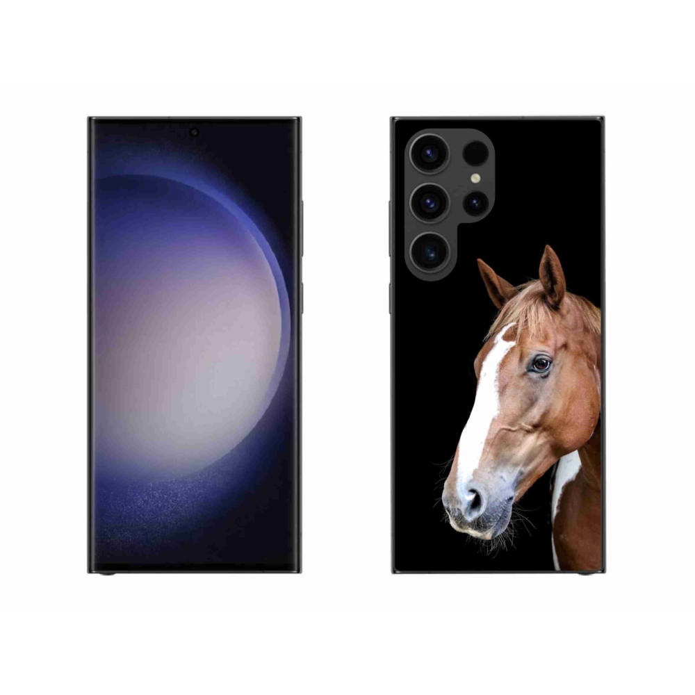 Zselés borítás mmCase Samsung Galaxy S23 Ultra 5G - barna ló 3