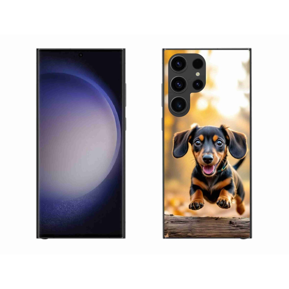 Zselés borítás mmCase Samsung Galaxy S23 Ultra 5G - tacskó 2