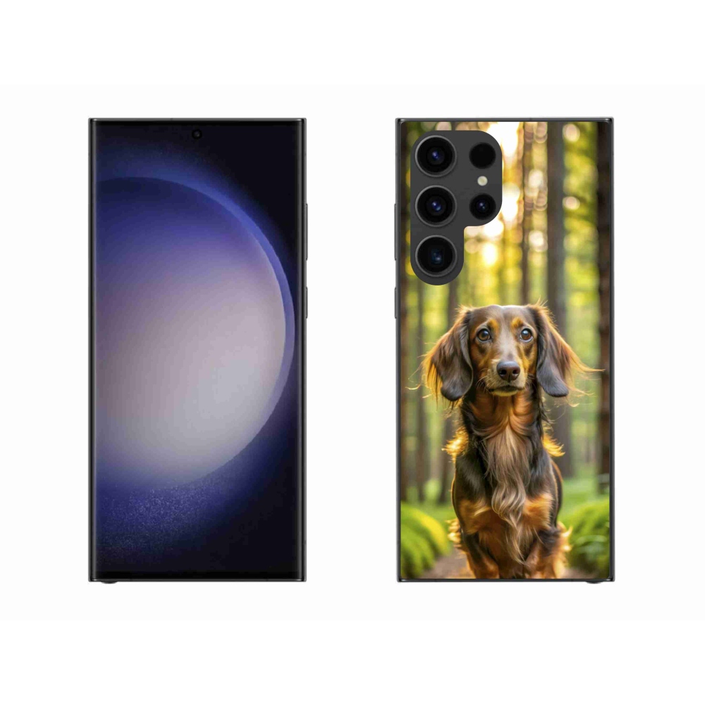 Zselés borítás mmCase Samsung Galaxy S23 Ultra 5G - tacskó 4