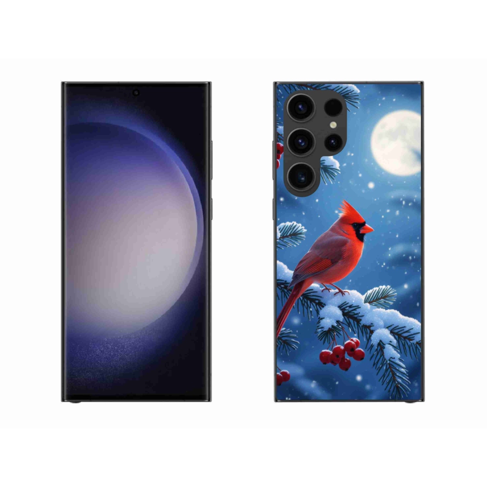 Gél védőhuzat mmCase Samsung Galaxy S23 Ultra 5G - bíborvörös