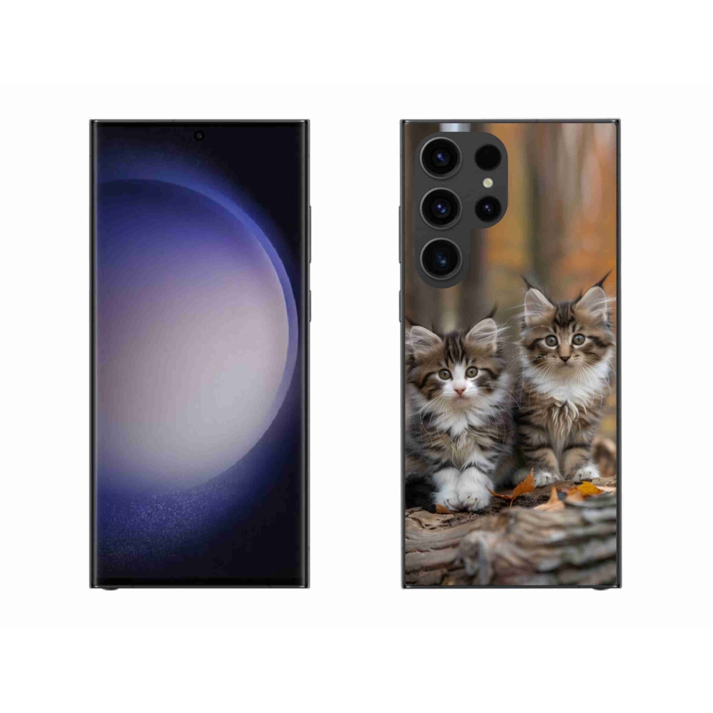 Gél védőburkolat mmCase Samsung Galaxy S23 Ultra 5G - cat duo 3