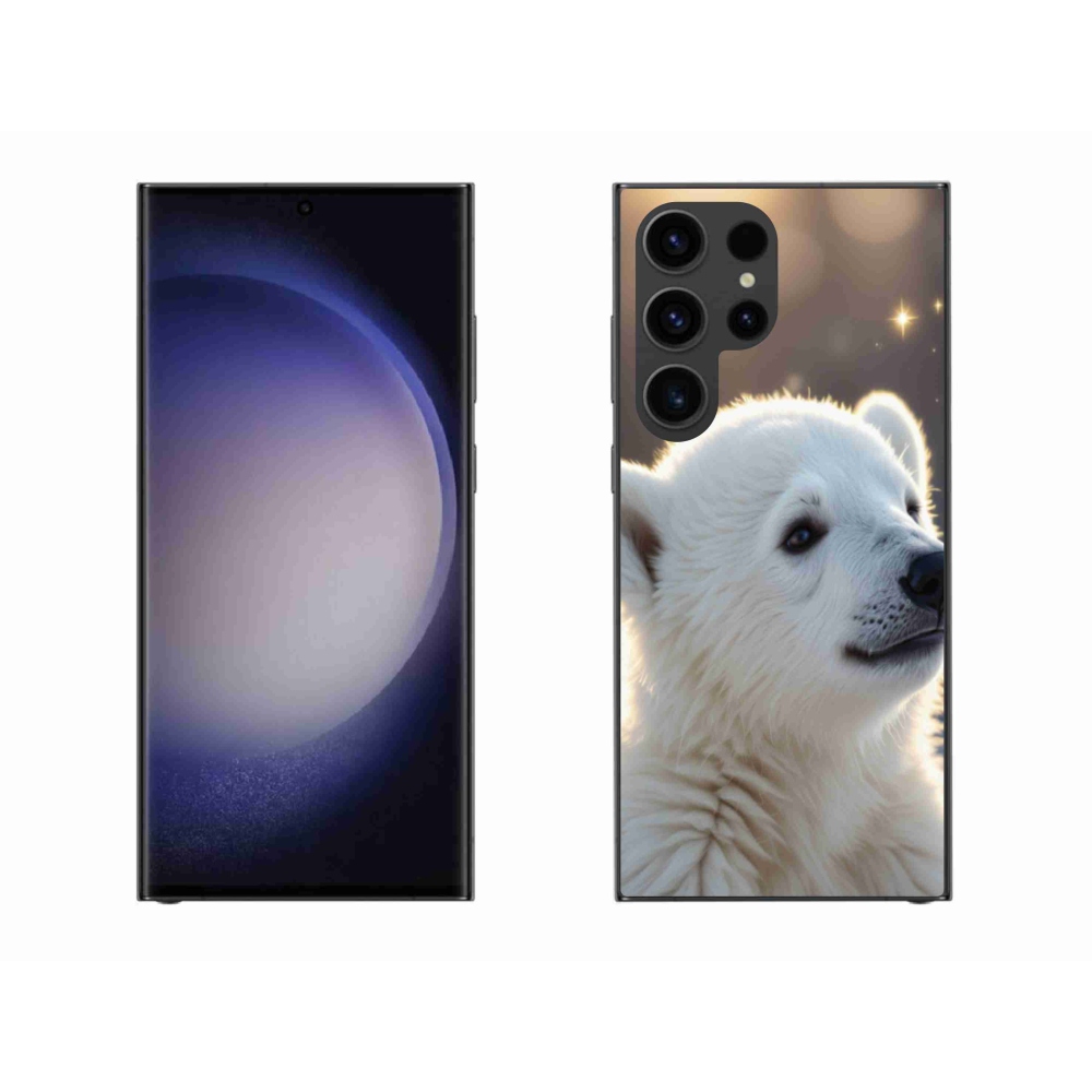 Zselés borítás mmCase Samsung Galaxy S23 Ultra 5G - jegesmedve