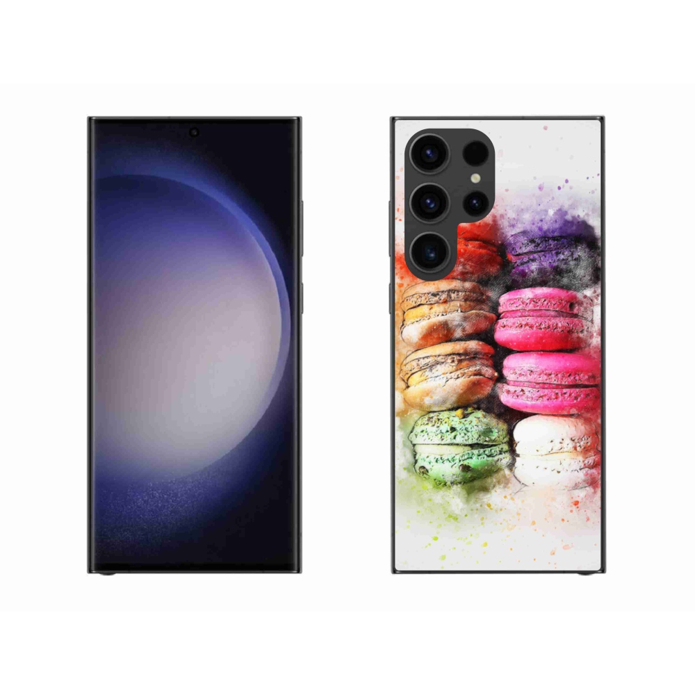 Gél védőhuzat mmCase Samsung Galaxy S23 Ultra 5G - makaróni - Samsung Galaxy S23 Ultra 5G számára