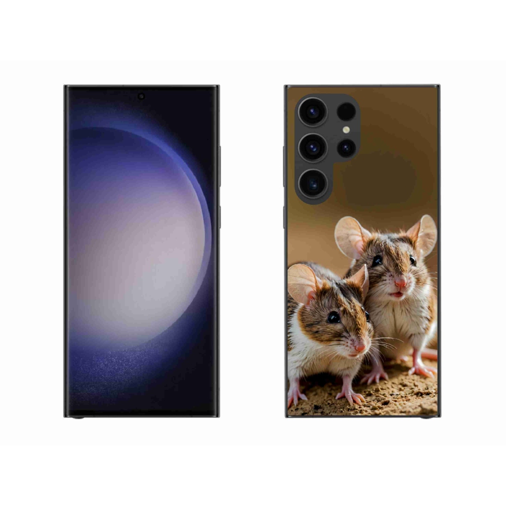 Gél védőhuzat mmCase Samsung Galaxy S23 Ultra 5G - egér duóhoz