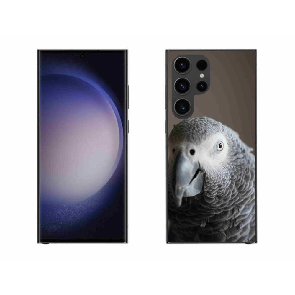 Gél borítás mmCase Samsung Galaxy S23 Ultra 5G készülékhez - papagáj jacco 2