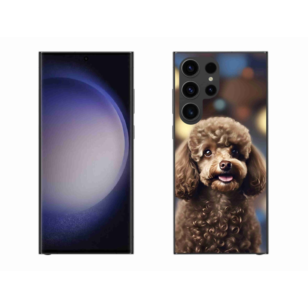 Gél borítás mmCase Samsung Galaxy S23 Ultra 5G - aranyos uszkár