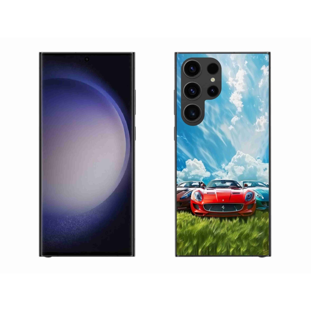 Gél borítás mmCase Samsung Galaxy S23 Ultra 5G - sportkocsikhoz