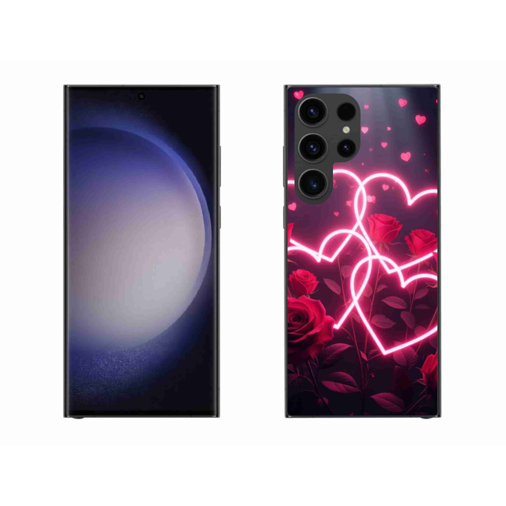 Gél borítás mmCase Samsung Galaxy S23 Ultra 5G - a szerelem szíve